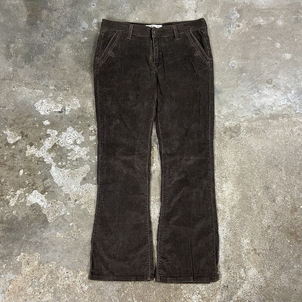 Vintage Levi's Corduroy Pants Women's Size 10 Brown Mid Rise Boot Cut Stretch